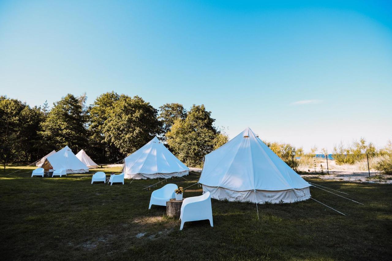 Glamping Mella Muiza Hotel Jūrkalne Екстериор снимка